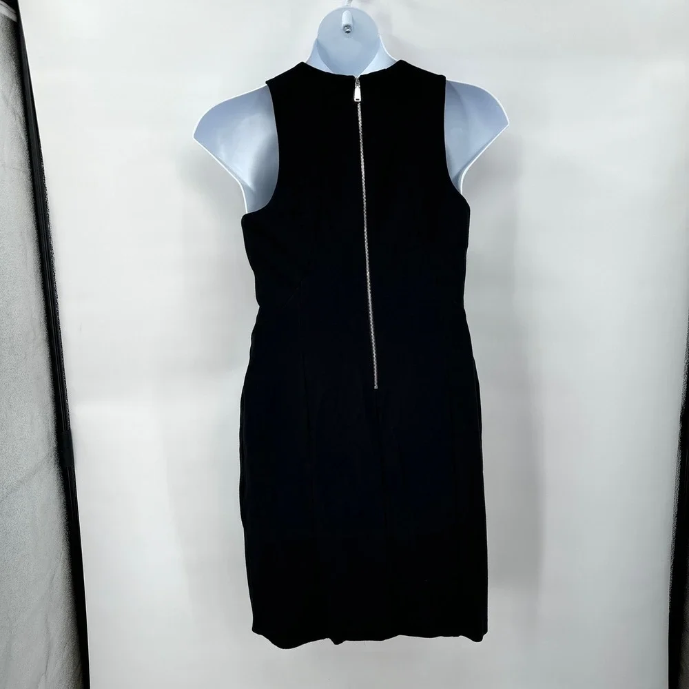 Ralph Lauren LRL Black Sleeveless Sheath Dress Party Cocktail Women Size 12‎ - Picture 4 of 9